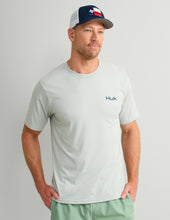 'Huk' Men's KC Americana Series T-Shirt - Harbor Mist