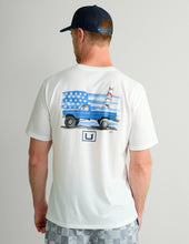 'Huk' Men's KC Americana Series T-Shirt - White