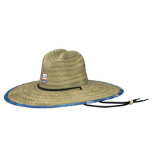 'Huk' Men's Straw Hat Fish & Flags - Set Sail