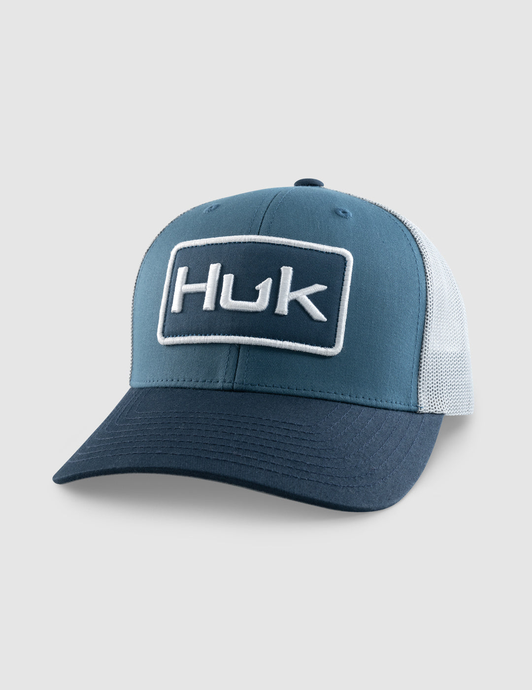 'Huk' Men's Huk Logo Trucker Cap - Navy
