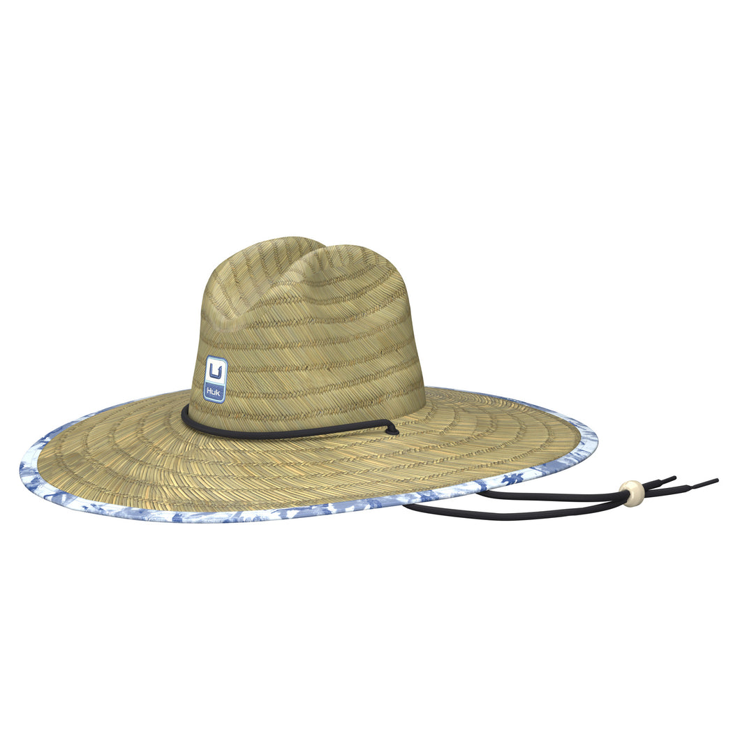 'Huk' Women's Straw Hat - Cane Bay Ice Water