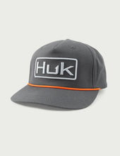 'Huk' Men's Captain Huk Rope Hat - Volcanic Ash