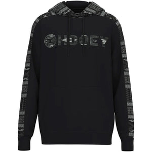 'Hooey' Men's "Canyon" Hoody - Black / Grey