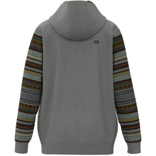 'Hooey' Men's "Polar Fleece" Hoody - Grey / Serape