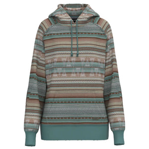 'Hooey' Women's "Mesa" Hoody - Turquoise / Serape