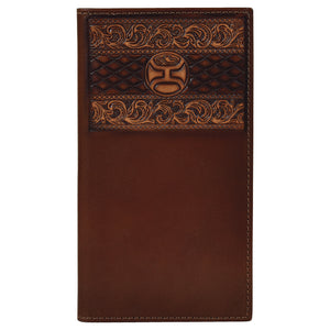 'TRENDITIONS' Men's Hooey Tooled Rodeo Wallet - Brown