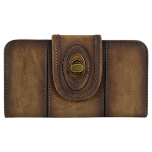 'TRENDITIONS' Women's Justin Wallet - Brown