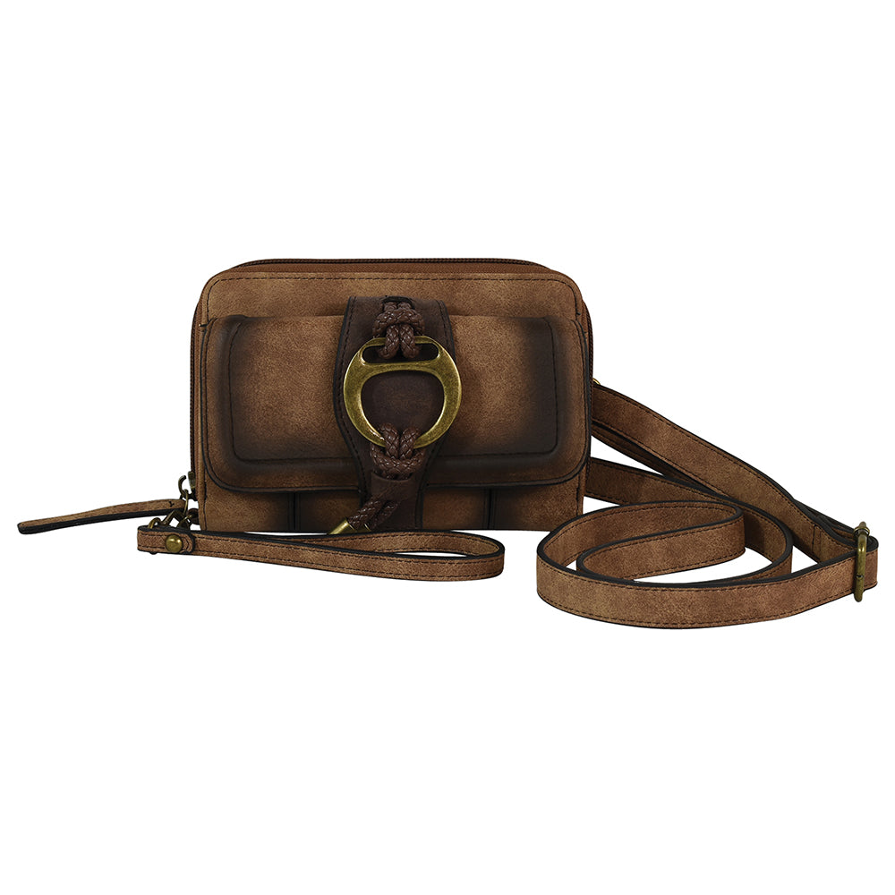 'TRENDITIONS' Women's Justin String Wallet - Brown