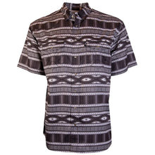 'Hooey' Men's 'Sol' Pearl Snap Front - Black / Aztec