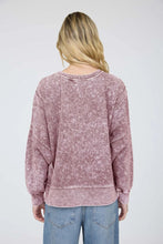 'Blu Pepper' Women's Long Sleeve Sweater - Maroon