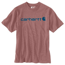 'Carhartt' Men's Heavyweight Logo T-Shirt - Apple Butter Heather