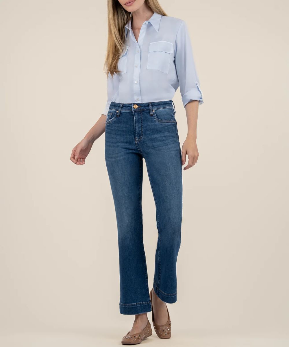 'Kut from the Kloth' Women's Kelsey High Rise Ankle Flare - Supernatural