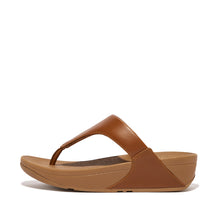 'FitFlop' Women's Lulu Leather Toe-Post Sandal - Light Tan