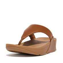 'FitFlop' Women's Lulu Leather Toe-Post Sandal - Light Tan