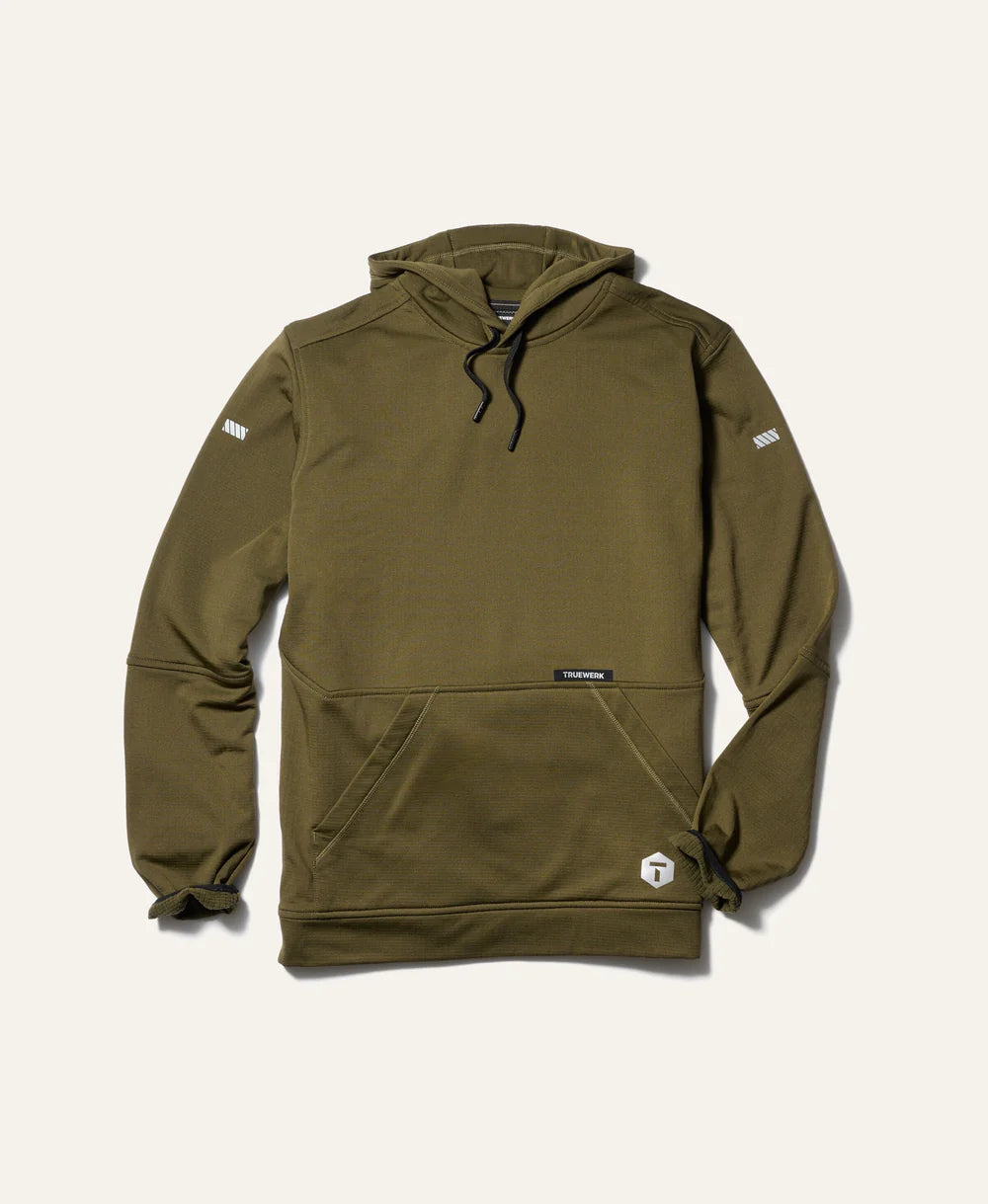 'Truewerk' Men's M1 Pullover Hoodie - Olive