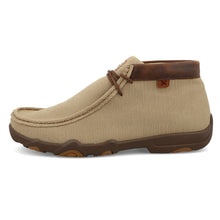 'Twisted X' Men's Chukka Driving Mocs Ultralite X Shoes - Khaki / Brown
