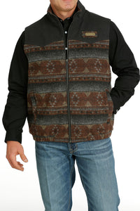 'Cinch' Men's Concealed Carry Wooly Vest - Multi