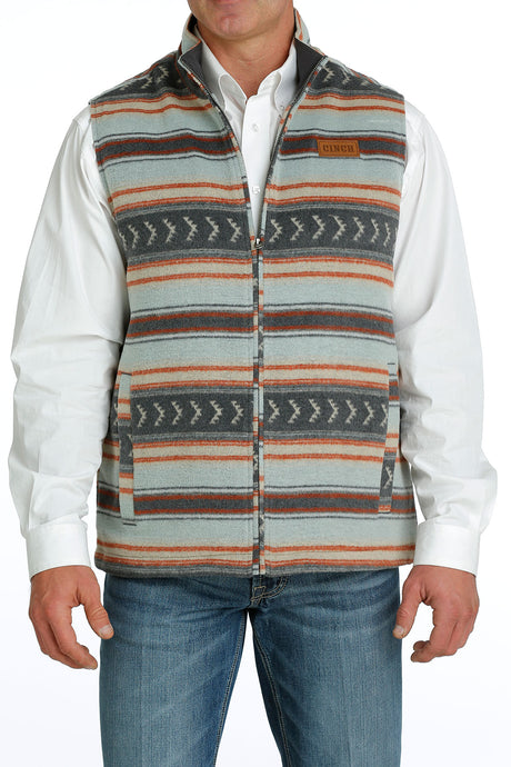 'Cinch' Men's Wooly Vest - Multi