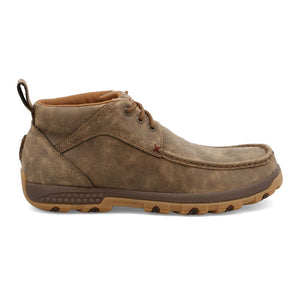'Twisted X' Men's Cellstretch®Chukka Driving Moc - Bomber