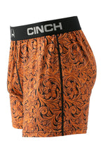'Cinch' Men's 5" Loose Fit Leather Boxer Briefs - Brown