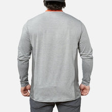 'Brunt' Men's The McKenna Sun Shirt - Lt. Grey Heather