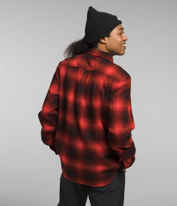 'The North Face' Men's Arroyo Flannel - Fiery Red