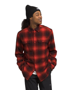 'The North Face' Men's Arroyo Flannel - Fiery Red