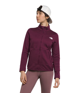 'The North Face' Women's Canyonlands Full Zip Jacket - Boysenberry Heather