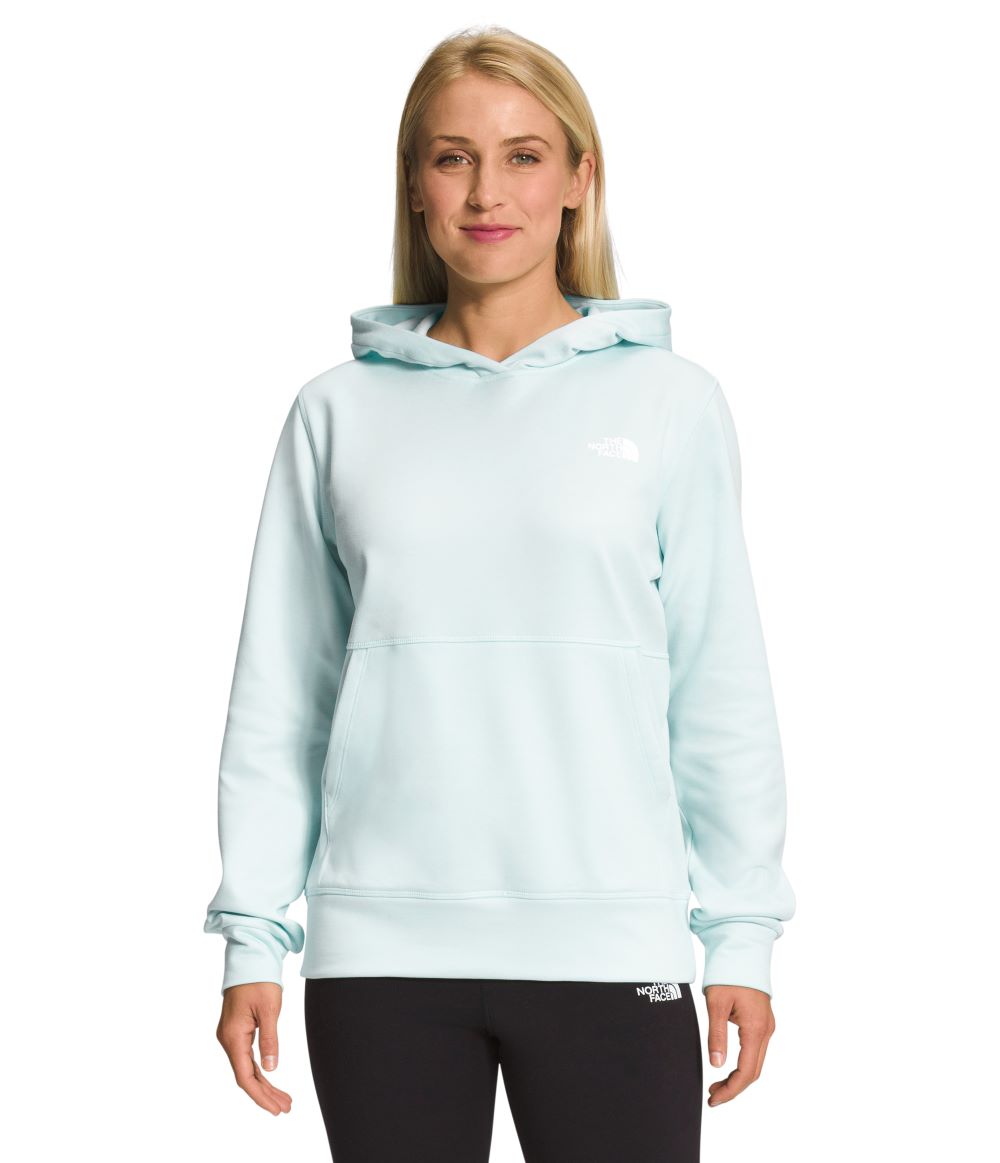 'The North Face' Women's Canyonlands Pullover Hoodie - Skylight Blue White Heather