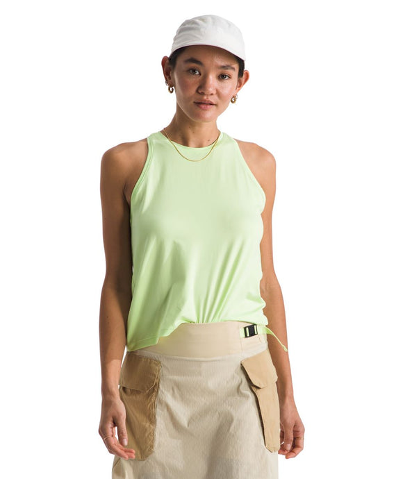 'The North Face' Women's Dune Sky Standard Tank - Astro Lime