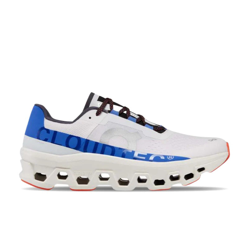 'On Running' Men's Cloudmonster - Frost / Cobalt