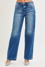 'Risen' Women's Slouchy Baggy Boyfriend Jeans - Dark Wash