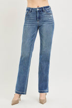 'Risen' Women's Tummy Control 4Way Stretch Mid Rise Jeans - Medium Blue