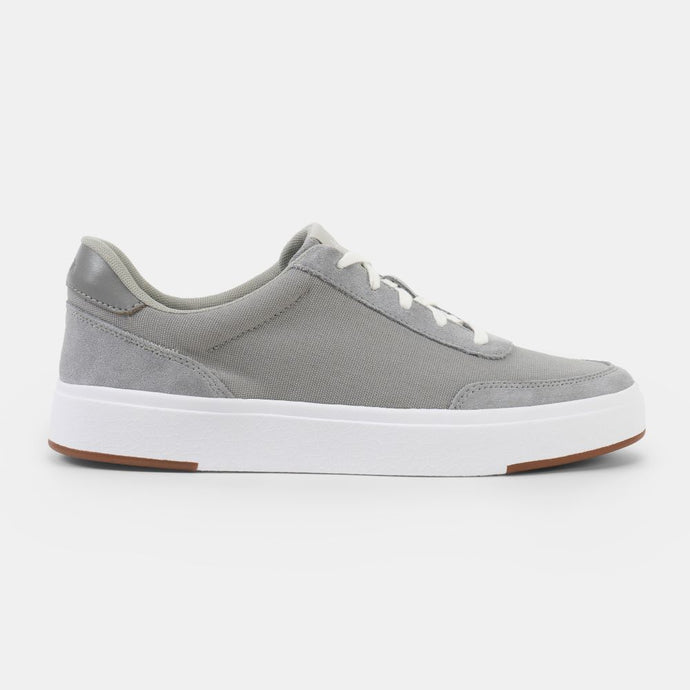 'KIZIK' Unisex Prague Stretch Canvas Sneaker - Granite