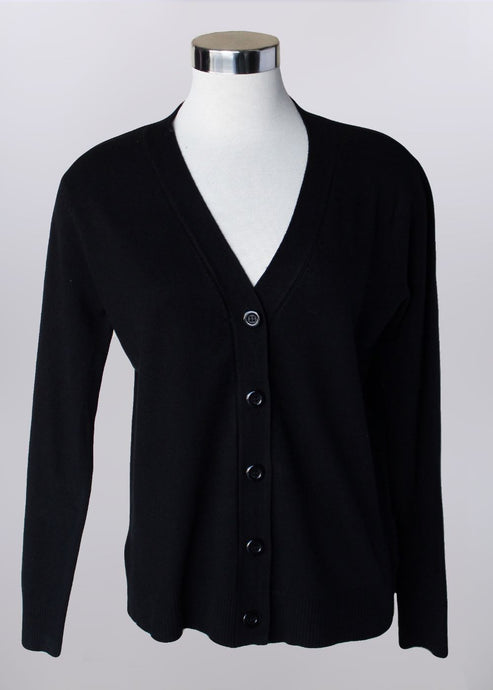 'Keren Hart' Women's Cardigan Sweater - Black