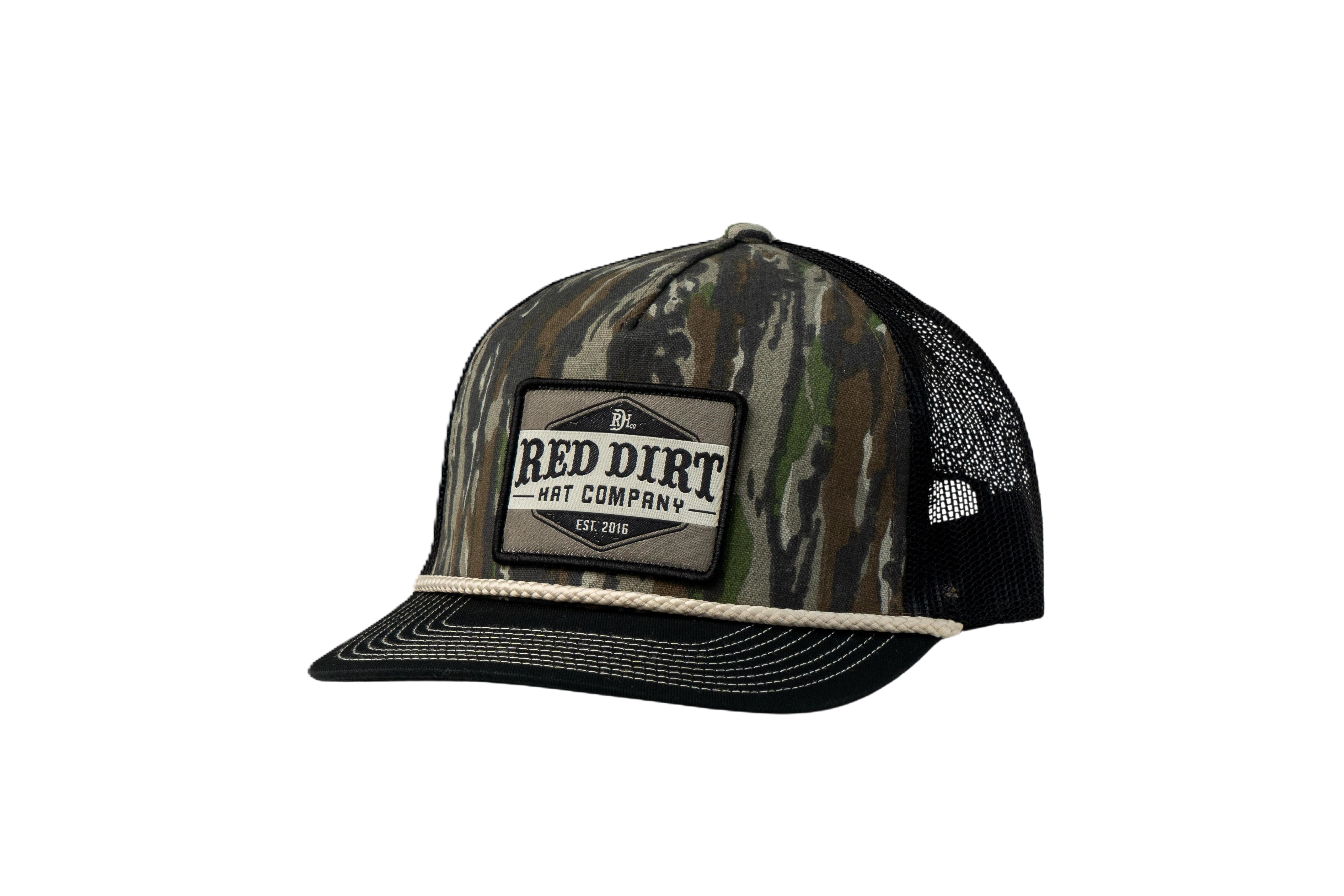 'Red Dirt Hat Company' Men's The Trapper Cap - Brown Camo