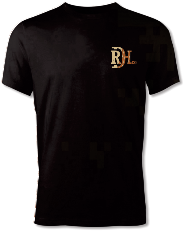'Red Dirt Hat Company' Men's Smoked Bronco Short Sleeve - Black