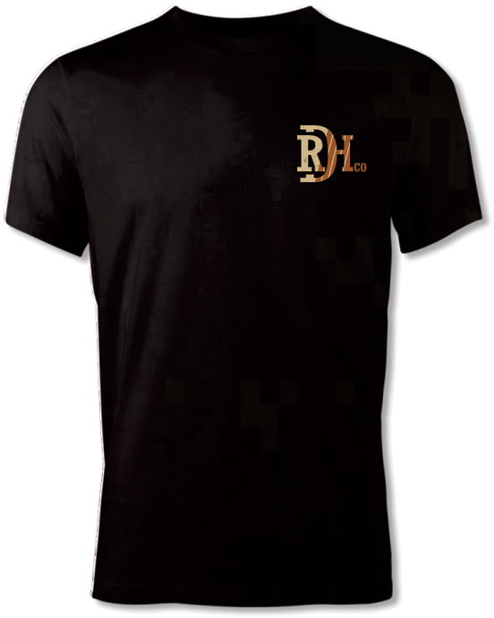 'Red Dirt Hat Company' Men's Smoked Bronco Short Sleeve - Black