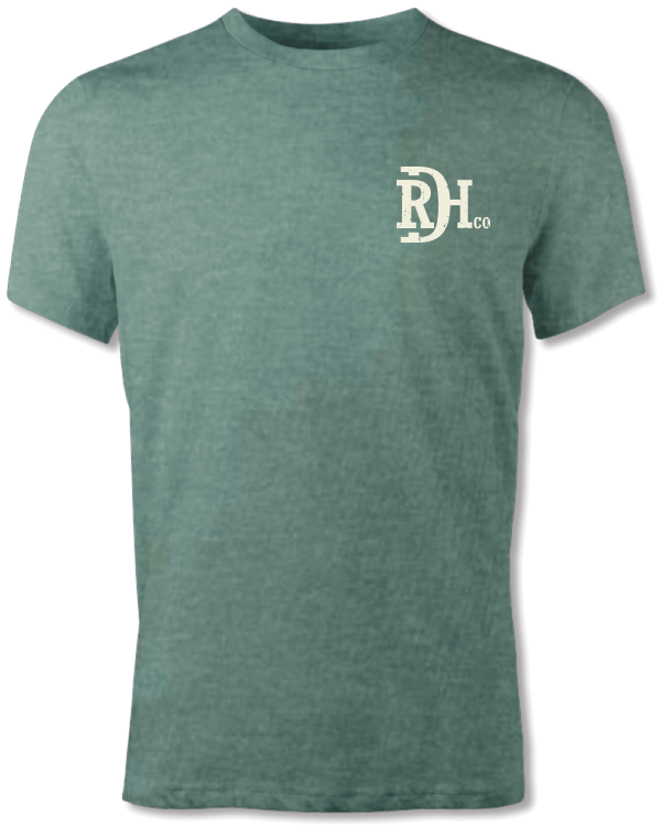 'Red Dirt Hat Company' Men's Big Duck Energy Short Sleeve - Green
