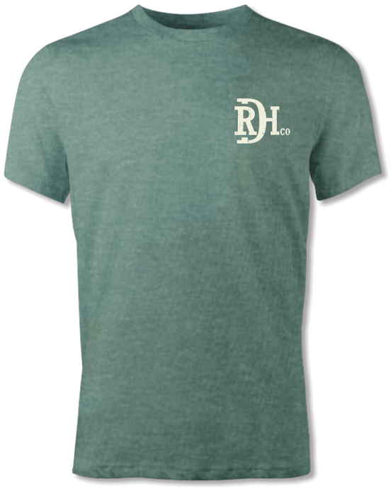 'Red Dirt Hat Company' Men's Big Duck Energy Short Sleeve - Green
