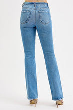 'Risen' Women's High Rise Straight Leg Jeans - Medium Wash