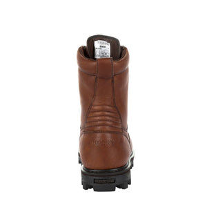 'Rocky' Men's 9" BearClaw 3D 600GR Insulated WP Soft Toe - Brown