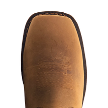 'R Watson Boots' Men's 12" Square Toe Cowboy Boot CT WP - Tan