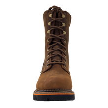 'R Watson Boots' Men's Cowhide 8" Logger Work Boots WP - Brown