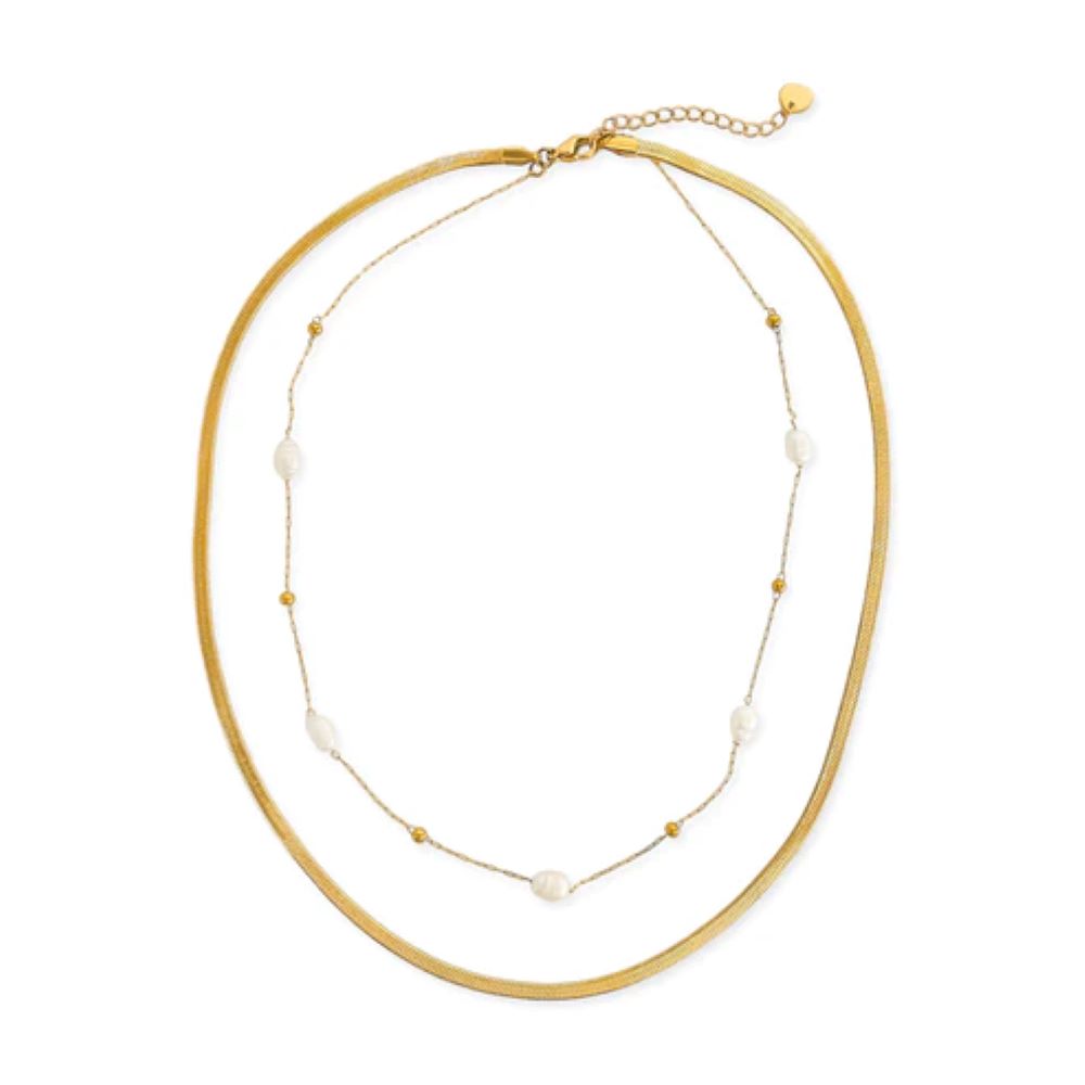 'OMG Bling' Women's Water Resistant Necklace - Gold