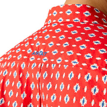 'Ariat' Men's Decker Classic Fit Button Down - Beacon Red
