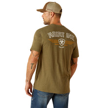 'Ariat' Men's Ariat 'Outline Wing' T-Shirt - Military Heather