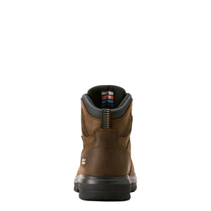 'Ariat' Men's Turbo 6" WP Carbon Toe Work Boot - Brown