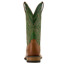 'Ariat' Men's Baxter Cowboy Boots - Wheat Brown / Lime
