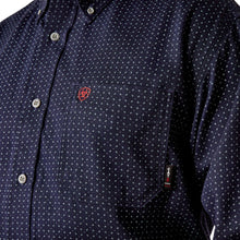 'Ariat' Men's FR Lever Work Shirt - Navy